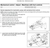 skid steer balance plate adjustment|bobcat skid steer neutral position.